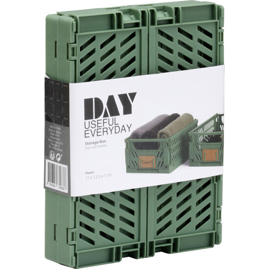 SET 2 CAJA PLEGABLE DILL GREEN image 3