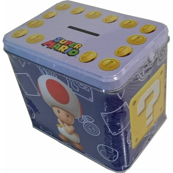 SET TAZA + HUCHA TOAD SUPER MARIO BROS NINTENDO image 0