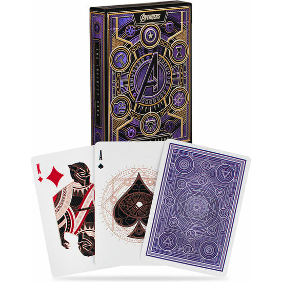 BARAJA CARTAS POKER THEORY VENGADORES AVENGERS MARVEL image 0