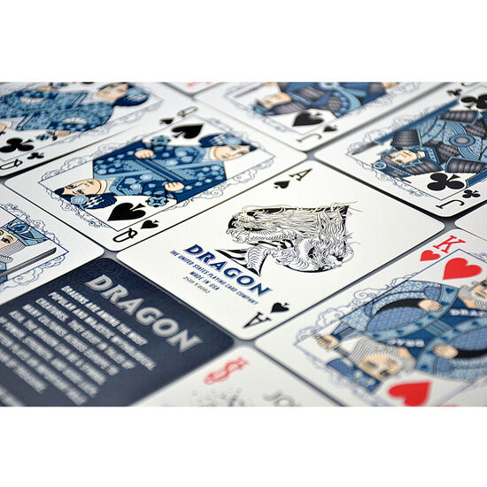 BARAJA CARTAS POKER BICYCLE DRAGON image 2