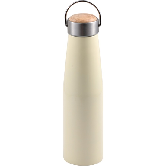 BOTELLA DE AGUA 800ML ACERO INOX CREMA NATUR image 1