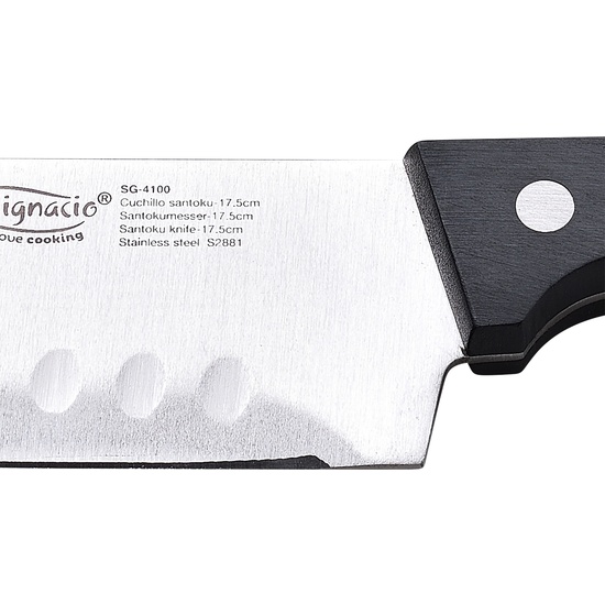 CUCHILLO SANTOKU 17.5CM ACERO INOX EXPERT image 5