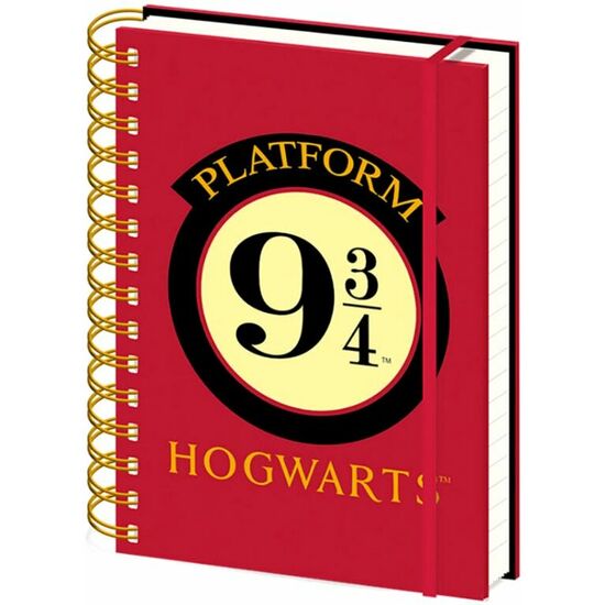 CUADERNO A5 PLATFORM 9 3/4 HARRY POTTER image 0