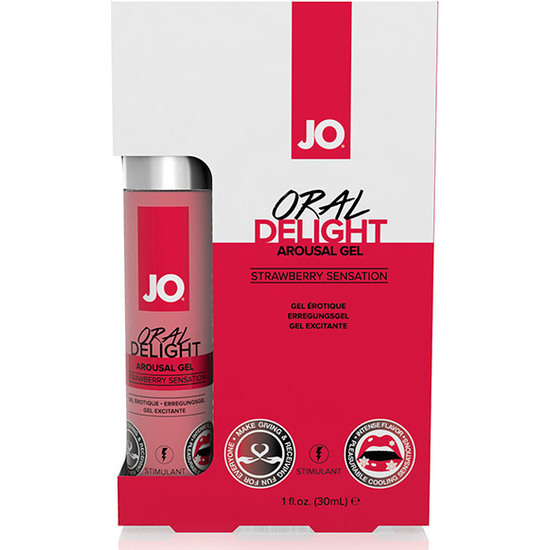 JO ORAL DELIGHT STRAWBERRY 30 ML image 0