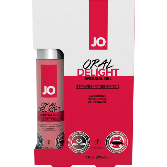 JO ORAL DELIGHT STRAWBERRY 30 ML image 1