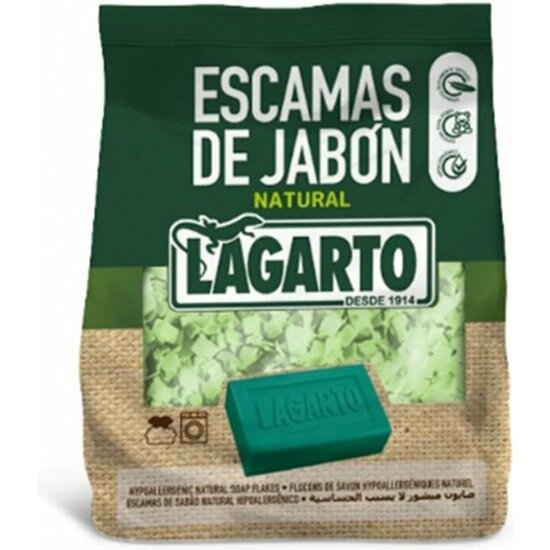 ESCAMAS DE JABÓN LAGARTO NATURAL 250GR image 0