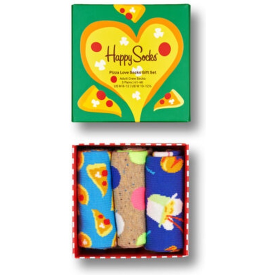 CALCETINES 3PACK PIZZA LOVE GIFT SET image 0