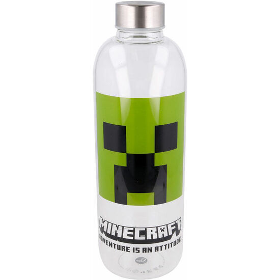 BOTELLA CRISTAL MINECRAFT 1030ML image 1