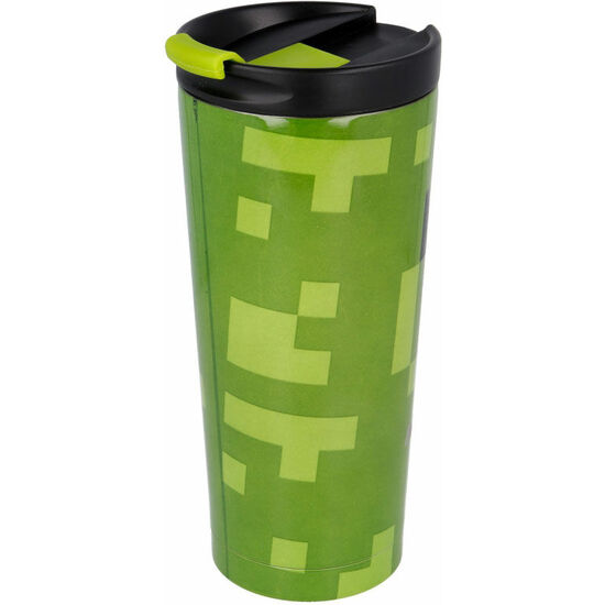 VASO TERMO ACERO INOXIDABLE MINECRAFT 425ML image 2