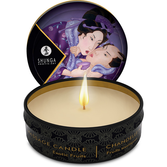 SHUNGA MASSAGE CANDLE EXOTIC FRUIT 30 ML image 0