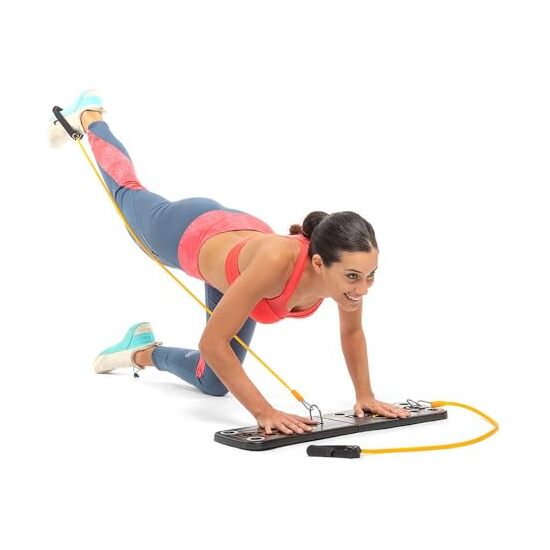 TABLA DE FLEXIONES PUSH-UP CON BANDAS DE RESISTENCIA Y GUÍA DE EJERCICIOS PULSHER INNOVAGOODS image 3