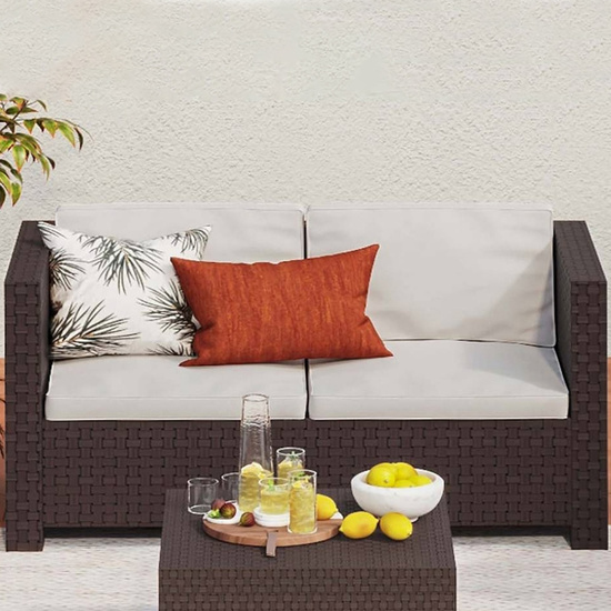 CONJUNTO MUEBLES DE JARDÍN DIVA CONFORT WENGUE image 4