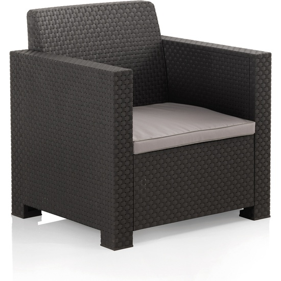 CONJUNTO MUEBLES DE JARDÍN EVO CONFORT GRAFITO image 3