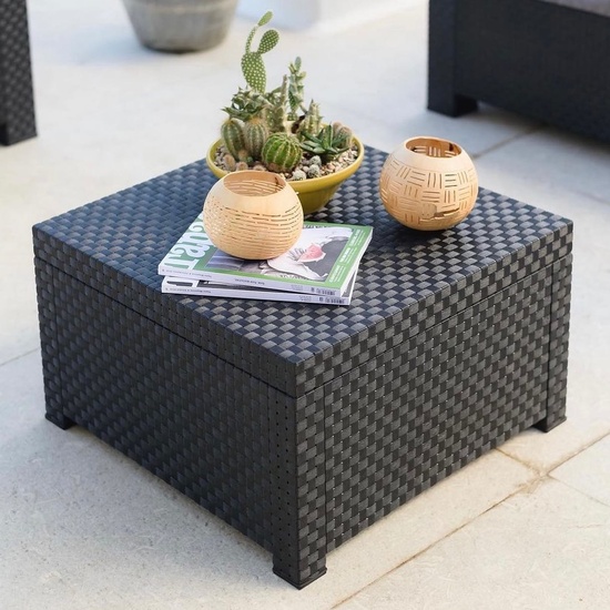 CONJUNTO MUEBLES DE JARDÍN EVO CONFORT GRAFITO image 5