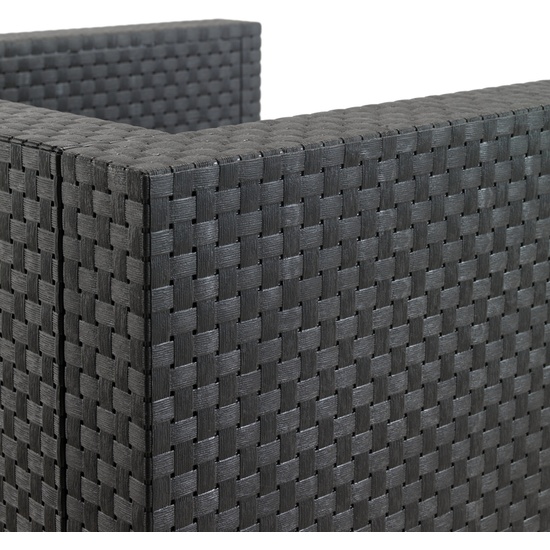 CONJUNTO MUEBLES DE JARDÍN DIVA TROPEA GRAFITO image 5