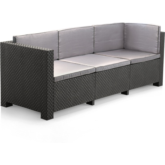 CONJUNTO MUEBLES DE JARDÍN OASIS GRAFITO image 3