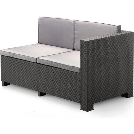 CONJUNTO MUEBLES DE JARDÍN OASIS GRAFITO image 4