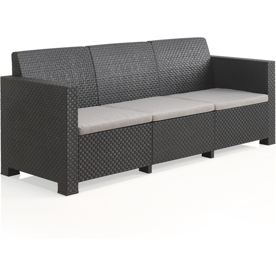 CONJUNTO MUEBLES DE JARDÍN BELICE GRAFITO NEW image 3