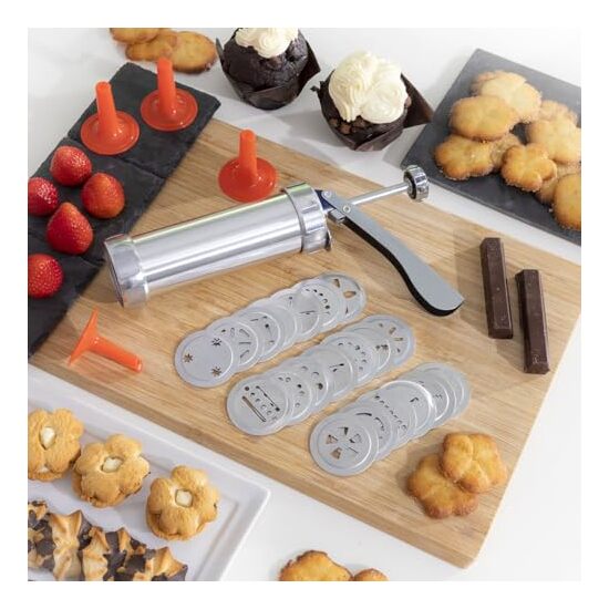 MÁQUINA PARA HACER GALLETAS Y MANGA PASTELERA 2 EN 1 PREKIES INNOVAGOODS image 4