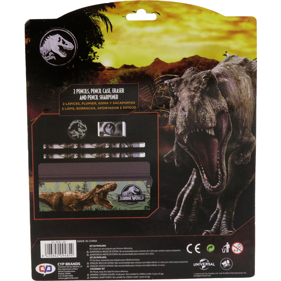 SET PAPELERIA JURASSIC WORLD image 1