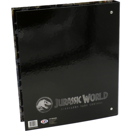 CARPETA A4 ANILLAS JURASSIC WORLD image 1