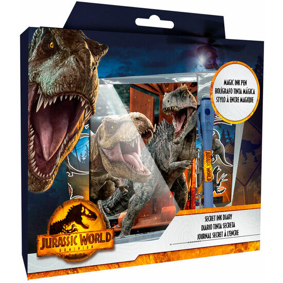 DIARIO + BOLIGRAFO MAGICO JURASSIC WORLD image 0