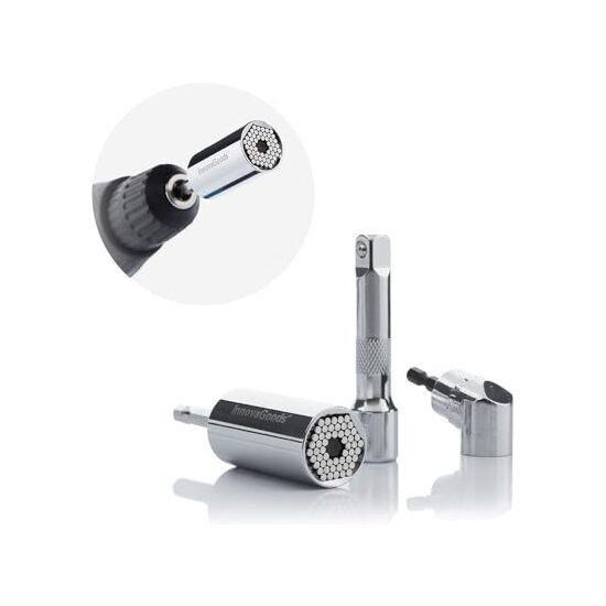LLAVE DE VASO UNIVERSAL CON ACCESORIOS UNISCREW INNOVAGOODS image 1