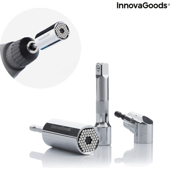 LLAVE DE VASO UNIVERSAL CON ACCESORIOS UNISCREW INNOVAGOODS image 3
