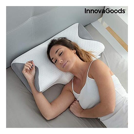 ALMOHADA VISCOELÁSTICA CERVICAL CON CONTORNO ERGONÓMICO CONFORTI INNOVAGOODS image 1