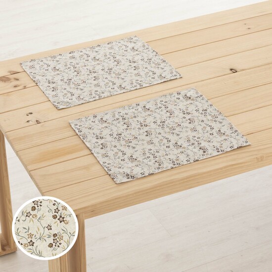 PACK 2 UNIDADES MANTEL INDIVIDUAL LINO 0120-283 image 0