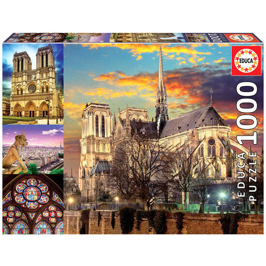 PUZZLE COLLAGE DE NOTRE DAME 1000PZS image 0