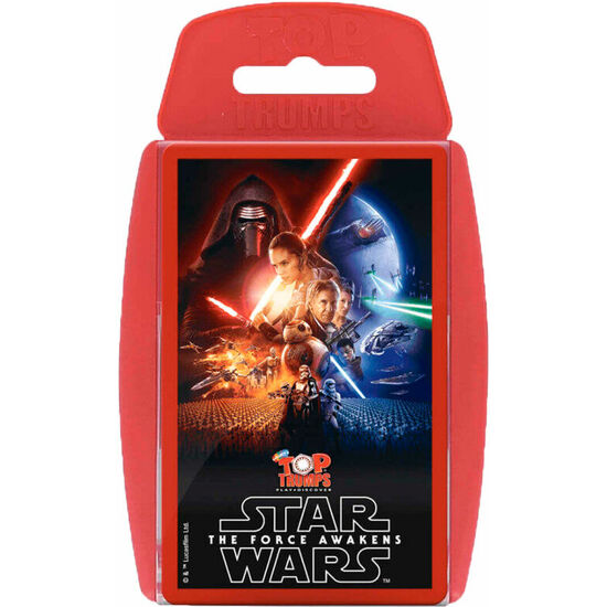 JUEGO CARTAS STAR WARS EPISODIO VII TOP TRUMPS image 0