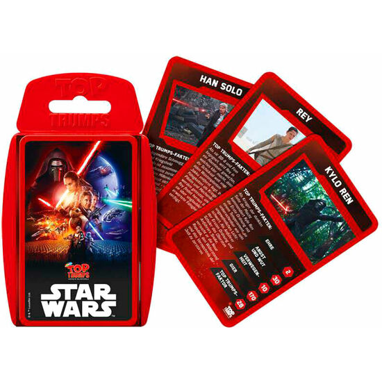 JUEGO CARTAS STAR WARS EPISODIO VII TOP TRUMPS image 1