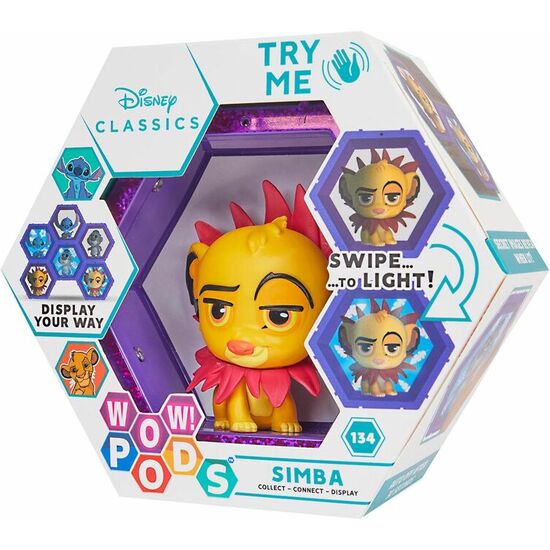 FIGURA LED WOW! POD SIMBA CLASSICS DISNEY image 0