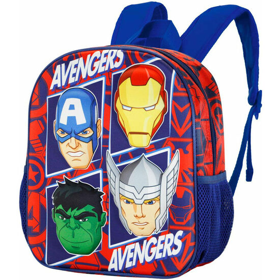 MOCHILA 3D THE FOUR VENGADORES AVENGERS MARVEL 31CM image 2