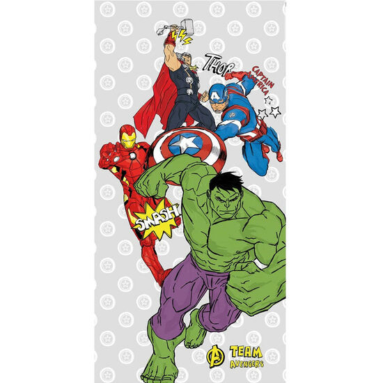 TOALLA LOS VENGADORES AVENGERS MARVEL ALGODON image 0