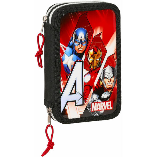 PLUMIER INFINITY VENGADORES AVENGERS MARVEL DOBLE 28PZS image 0