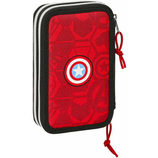 PLUMIER INFINITY VENGADORES AVENGERS MARVEL DOBLE 28PZS image 1