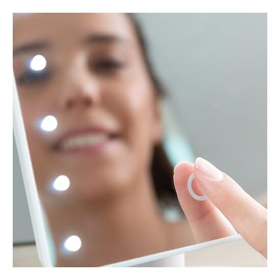 ESPEJO LED TÁCTIL DE SOBREMESA INNOVAGOODS image 3