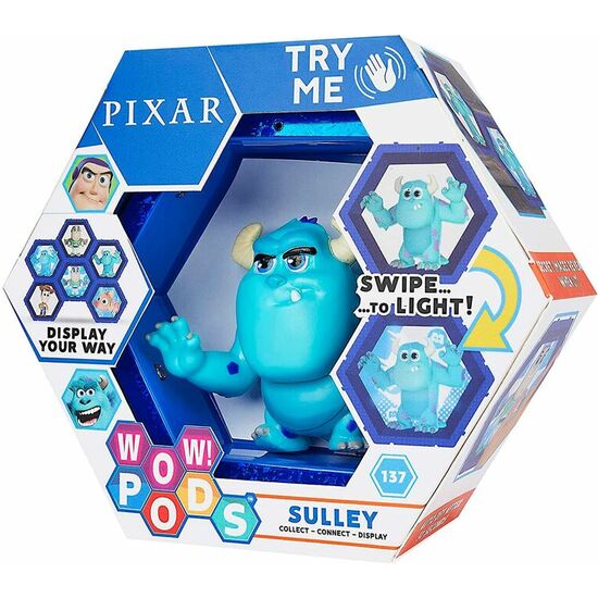 FIGURA LED WOW! POD SULLEY DISNEY PIXAR image 0