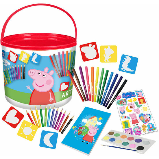 CUBO DE ACTIVIDADES PEPPA PIG 46PZS image 0