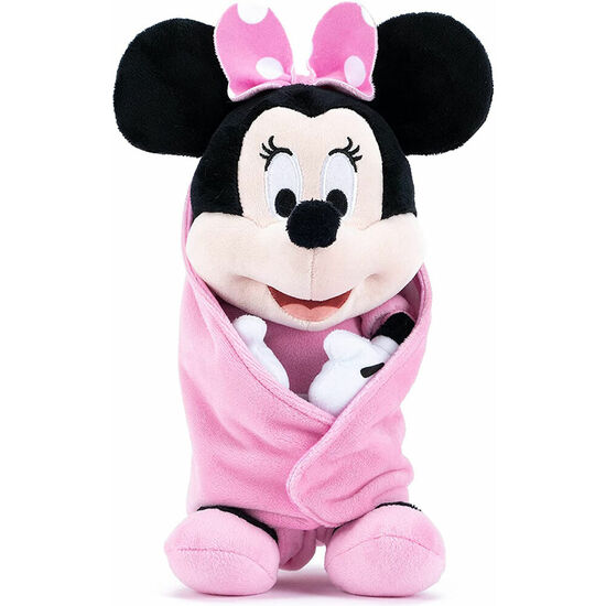 PELUCHE CON MANTITA MINNIE DISNEY 25CM image 3