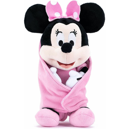 PELUCHE CON MANTITA MINNIE DISNEY 25CM image 3