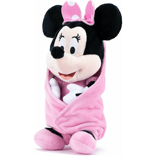 PELUCHE CON MANTITA MINNIE DISNEY 25CM image 4