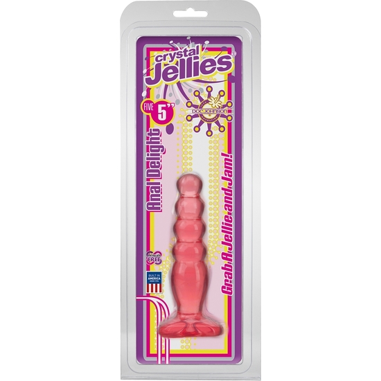 CRYSTAL JELLIES ANAL DELIGHT PINK image 1