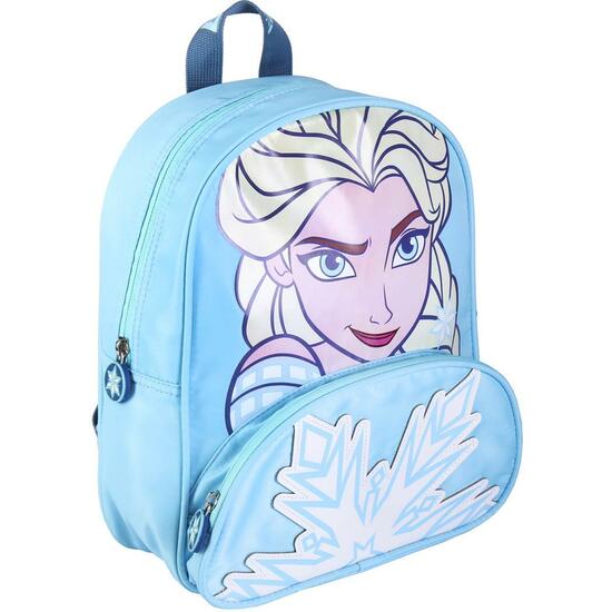 MOCHILA INFANTIL ESCOLAR FROZEN BLUE image 0