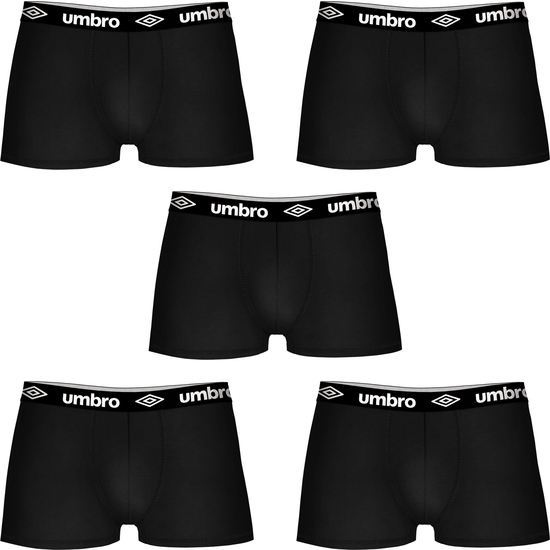 PACK 15 CALZONCILLOS UMBRO EN COLOR NEGRO PARA HOMBRE image 2