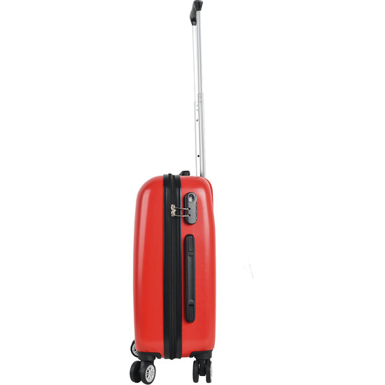 MALETA CON RUEDAS ROJA CARAVANA MODELO FURGOSURF - KUKUXUMUSU + BÁSCULA ELECTRÓNICA PESAMALETAS image 5
