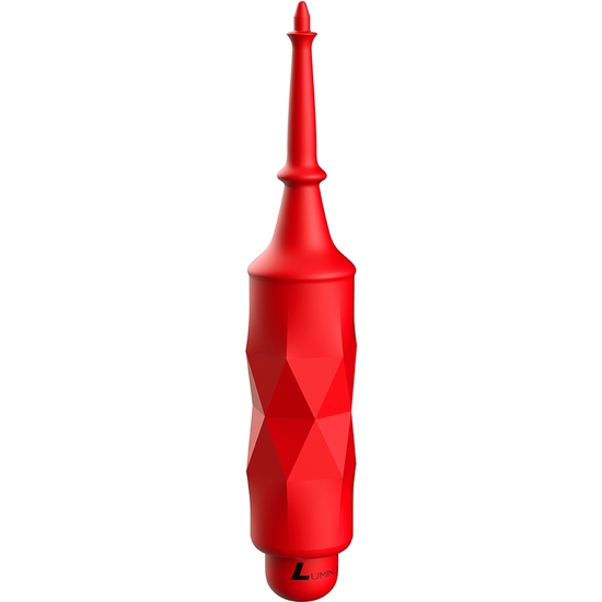 CIRCE - ABS BULLET WITH SILICONE SLEEVE - 10-SPEEDS - RED image 6