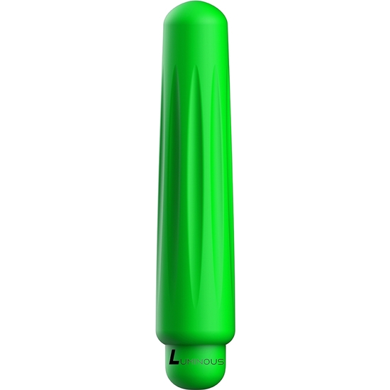 DELIA - ABS BULLET WITH SILICONE SLEEVE - 10-SPEEDS - GREEN image 0